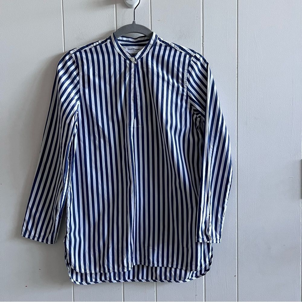 Everlane striped tunic shirt